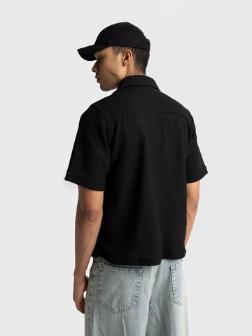 Regular fit Maglietta di Giesto in nero
