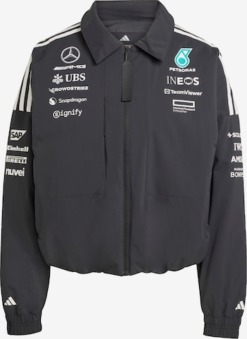 ADIDAS PERFORMANCE - Chaqueta deportiva 'Mercedes - AMG Petronas Formula One Team' en negro: frente