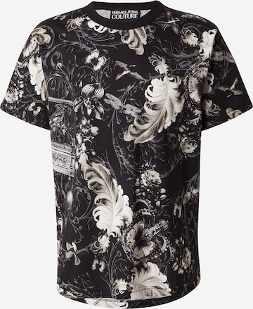 Versace Jeans Couture T-Shirt in Schwarz: Vorderseite