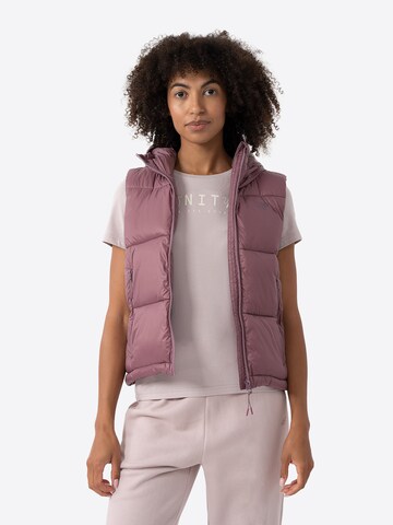 4F Bodywarmer in Roze: voorkant