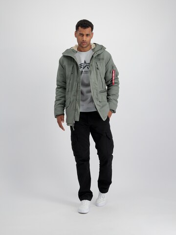 Parka invernale 'N3B Expedition' di ALPHA INDUSTRIES in verde