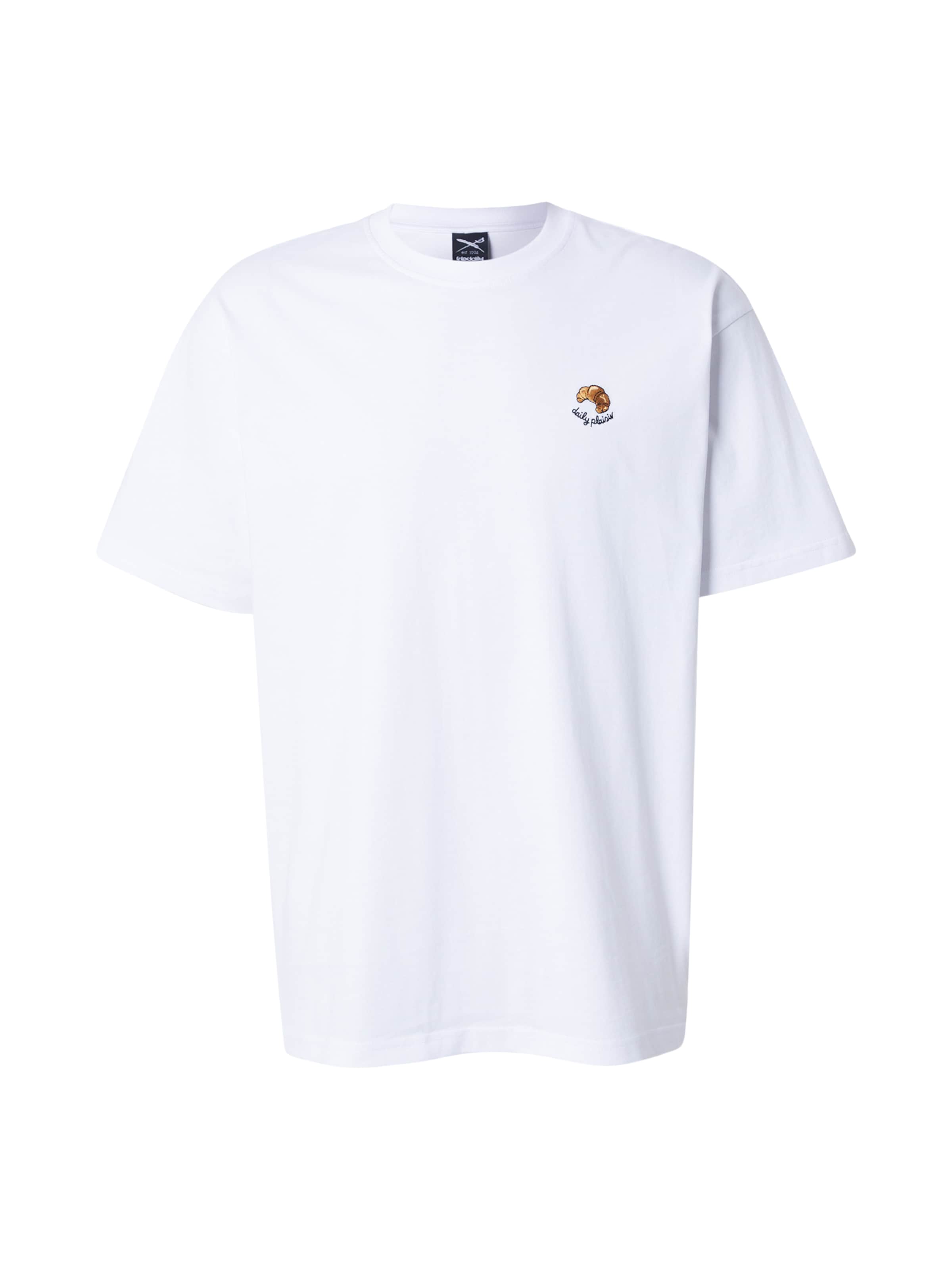 Iriedaily - Camiseta 'Daily Sweets' en blanco: frente