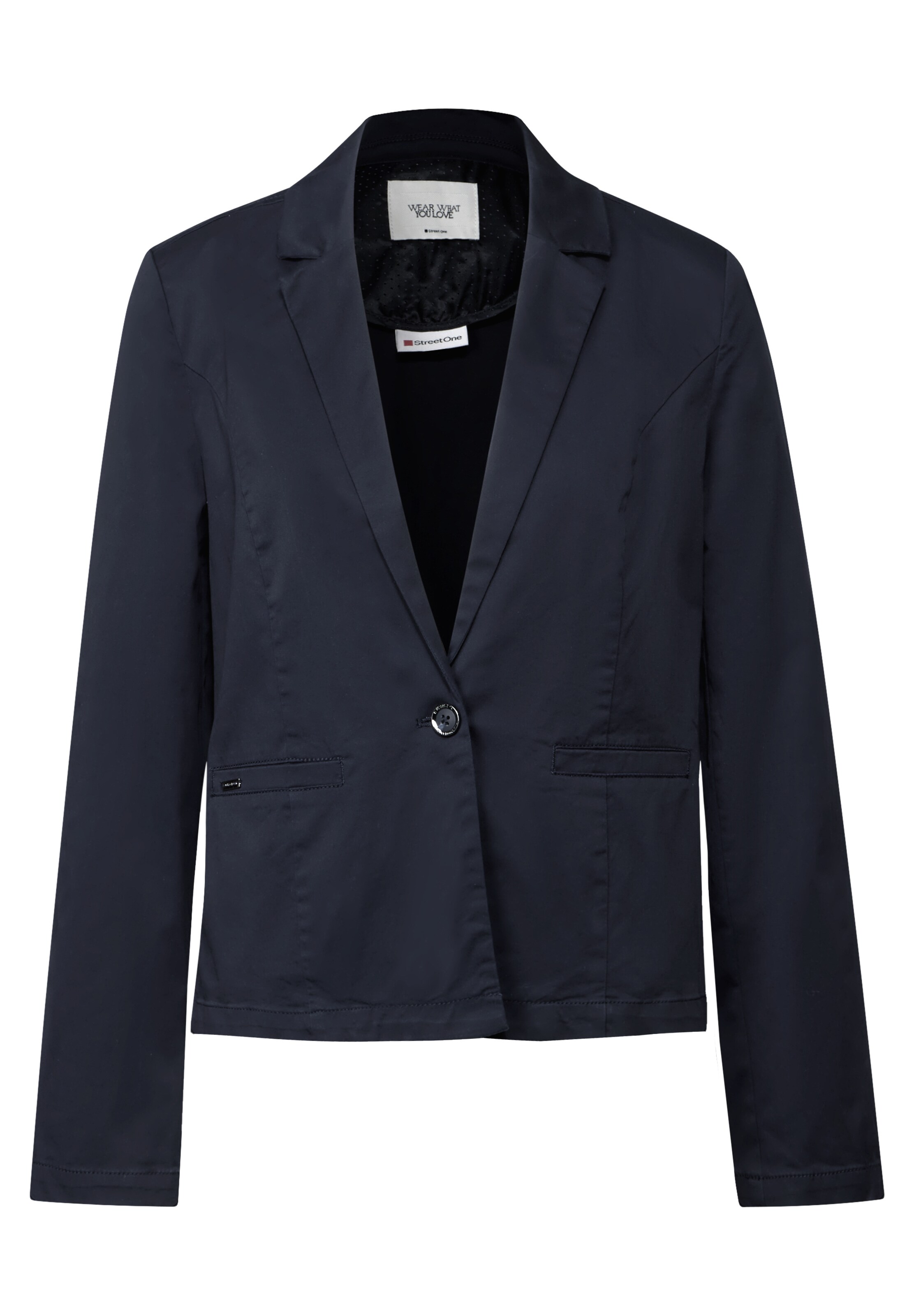 STREET ONE Blazer in Blau: Vorderseite