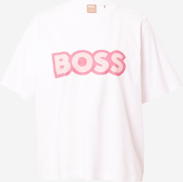 BOSS Black Shirts 'Ekrisp' i hvid: forside