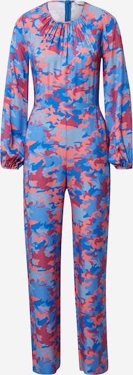 Closet London Jumpsuit en azul / azul claro / salmón / rosa oscuro, Vista del producto