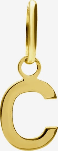 Lucardi Pendant 'Klassisch' in Gold: front