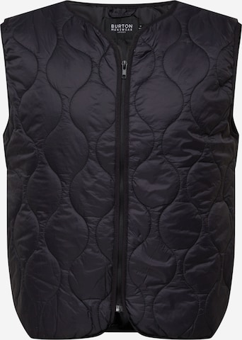 BURTON MENSWEAR LONDON Bodywarmer 'Onion' in Zwart: voorkant