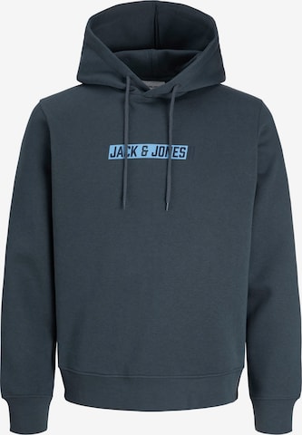 JACK & JONESSweater majica 'JJMUNK' - siva boja: prednji dio