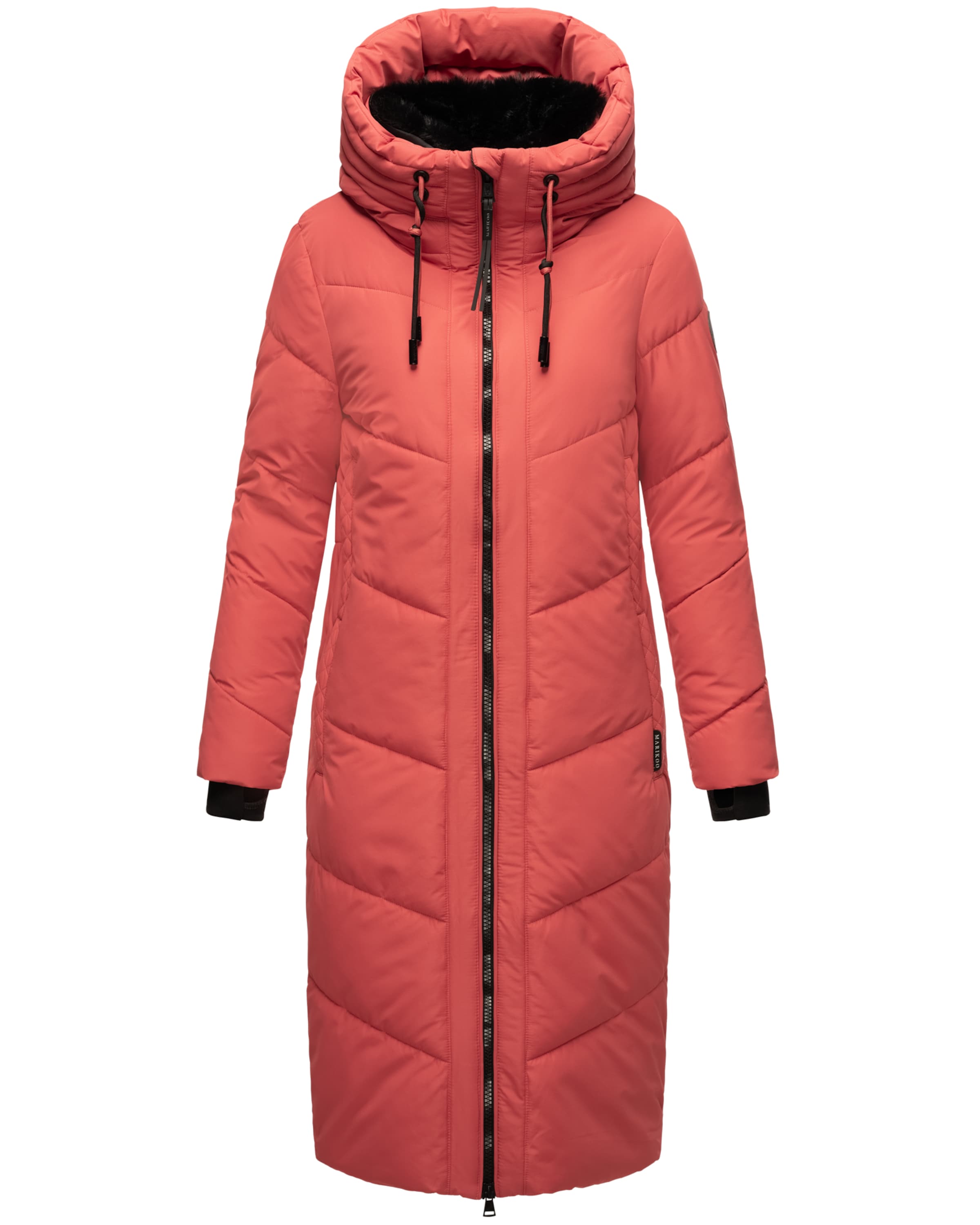 MARIKOO Zimný kabát 'Nadaree XVI' - Ružová: predná strana