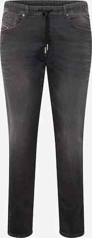 Slimfit Jeans 'KROOLEY' di DIESEL in grigio: frontale