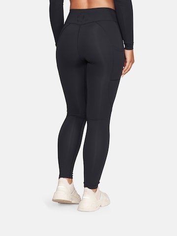 GOLD´S GYM APPAREL Skinny Sportsbukser 'Brooke' i sort