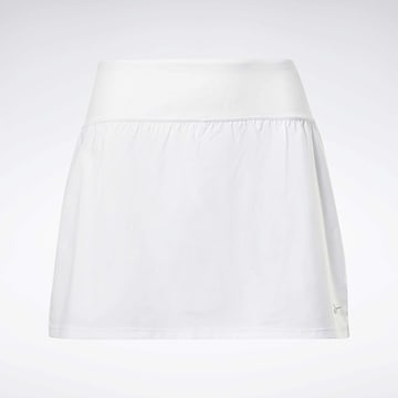 Reebok - Falda deportiva en blanco