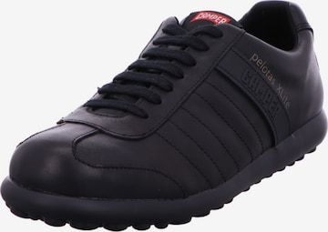 CAMPER Athletic Lace-Up Shoes 'Pelotas' in Black: front
