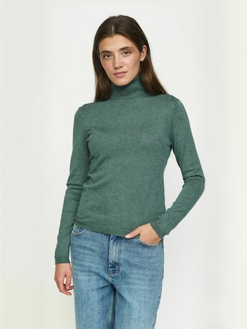 Soft Rebels Trui ' SRMarla ' in Groen: voorkant