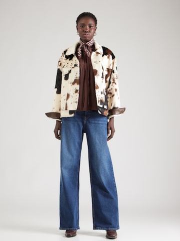 JDY Bluse 'JDYLIMA' i brun