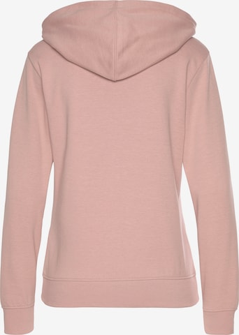 BENCH Zip-Up Hoodie in Pink