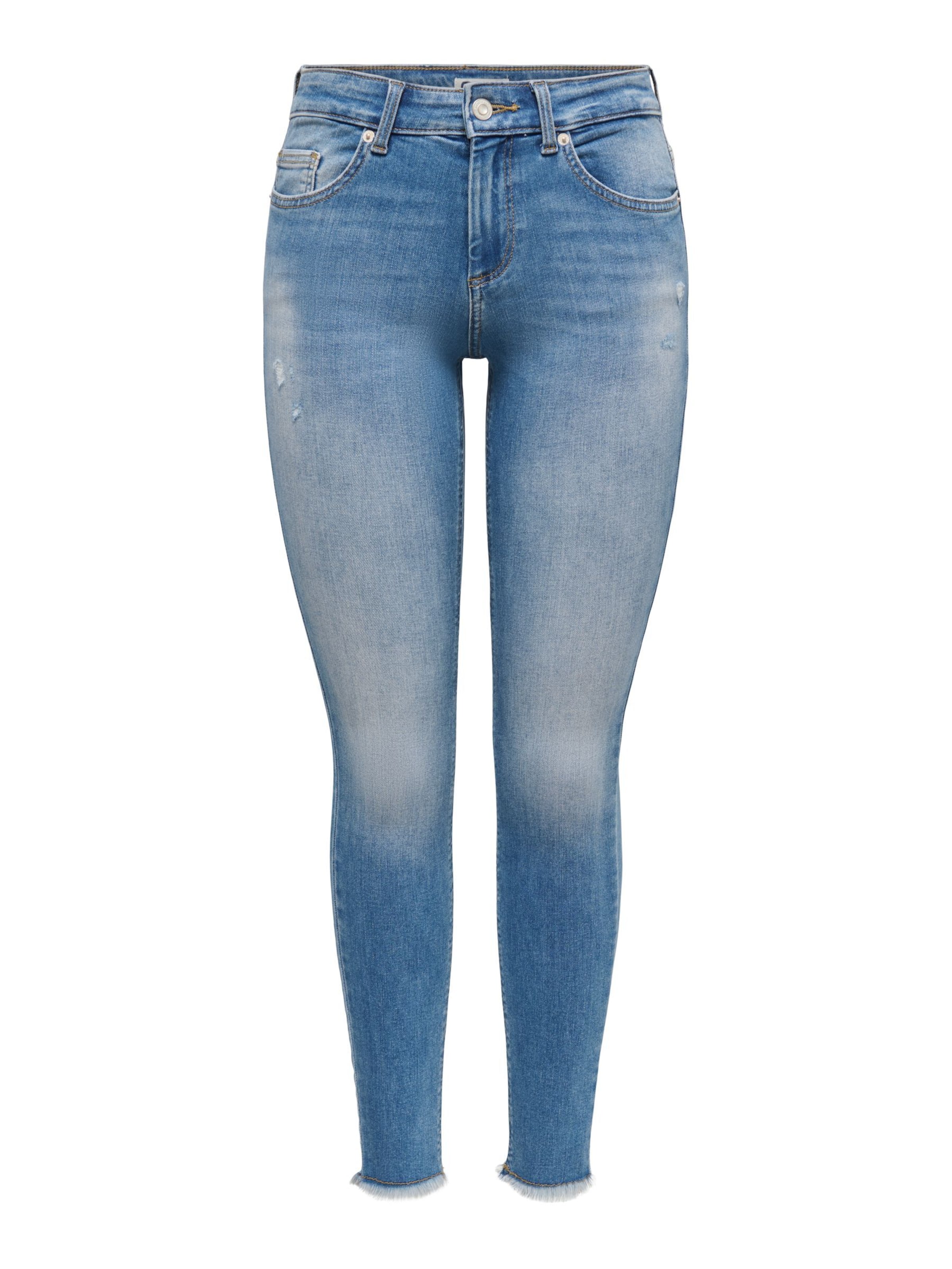 ONLY Jean 'ONLBlush' en 25-26/30 en bleu denim, Vue avec produit