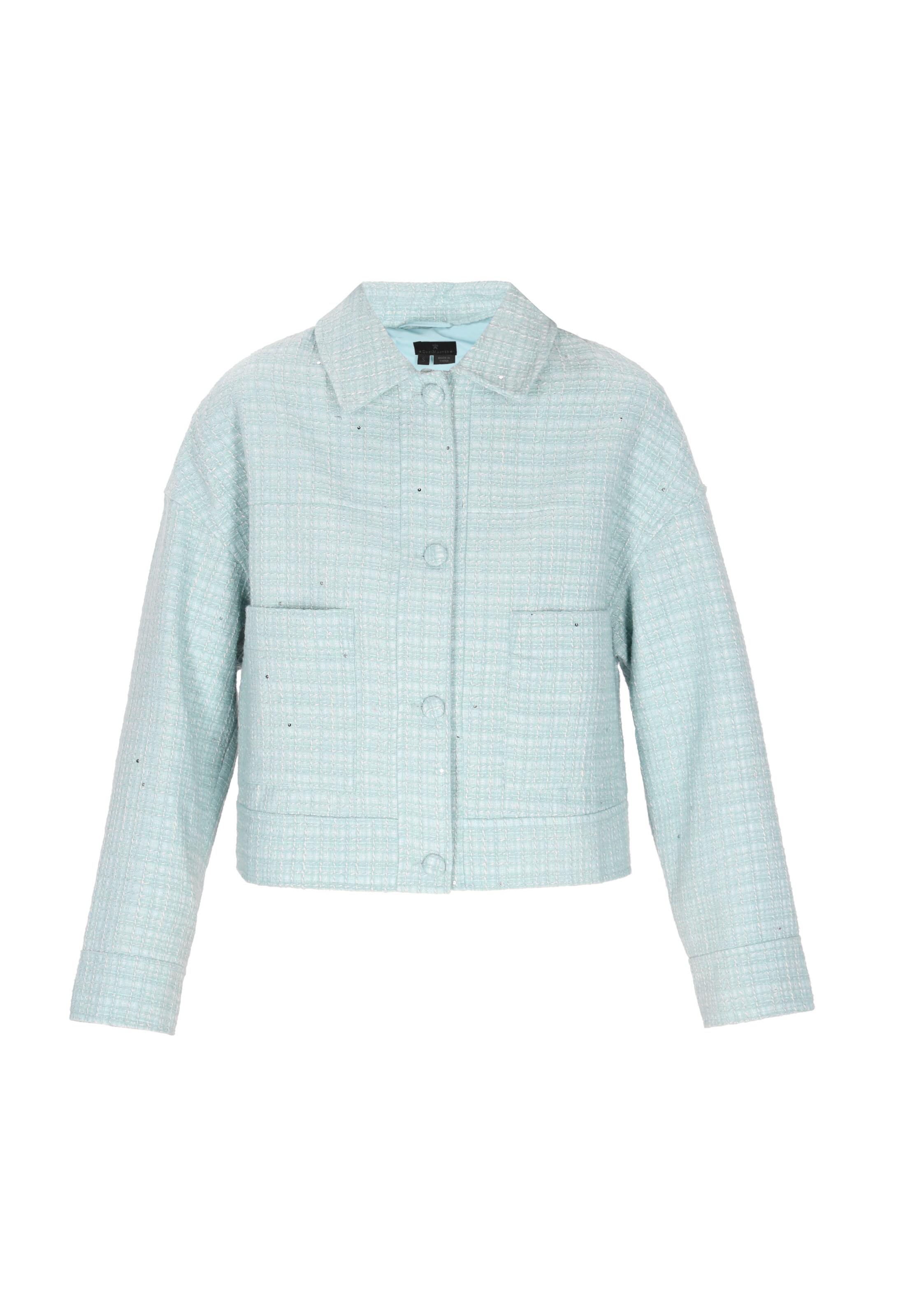 DreiMaster Klassik Přechodná bunda – modrá: přední strana