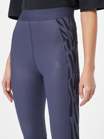 Skinny Pantaloni sportivi di ADIDAS SPORTSWEAR in blu