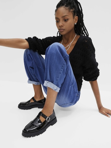 bonprix Loosefit Jeans in Blauw