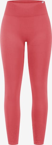 Leggings Smilodox en rose : devant