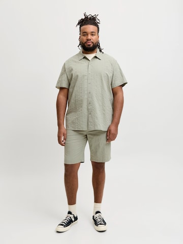 Jack & Jones Plus Regular fit Overhemd in Groen