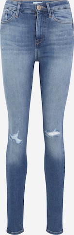 River Island Tall Skinny Jeans in Blue: front