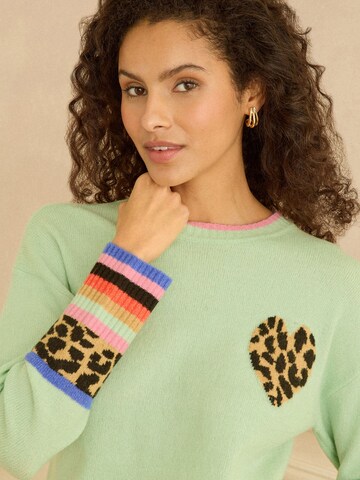 love & roses Tröja i grön