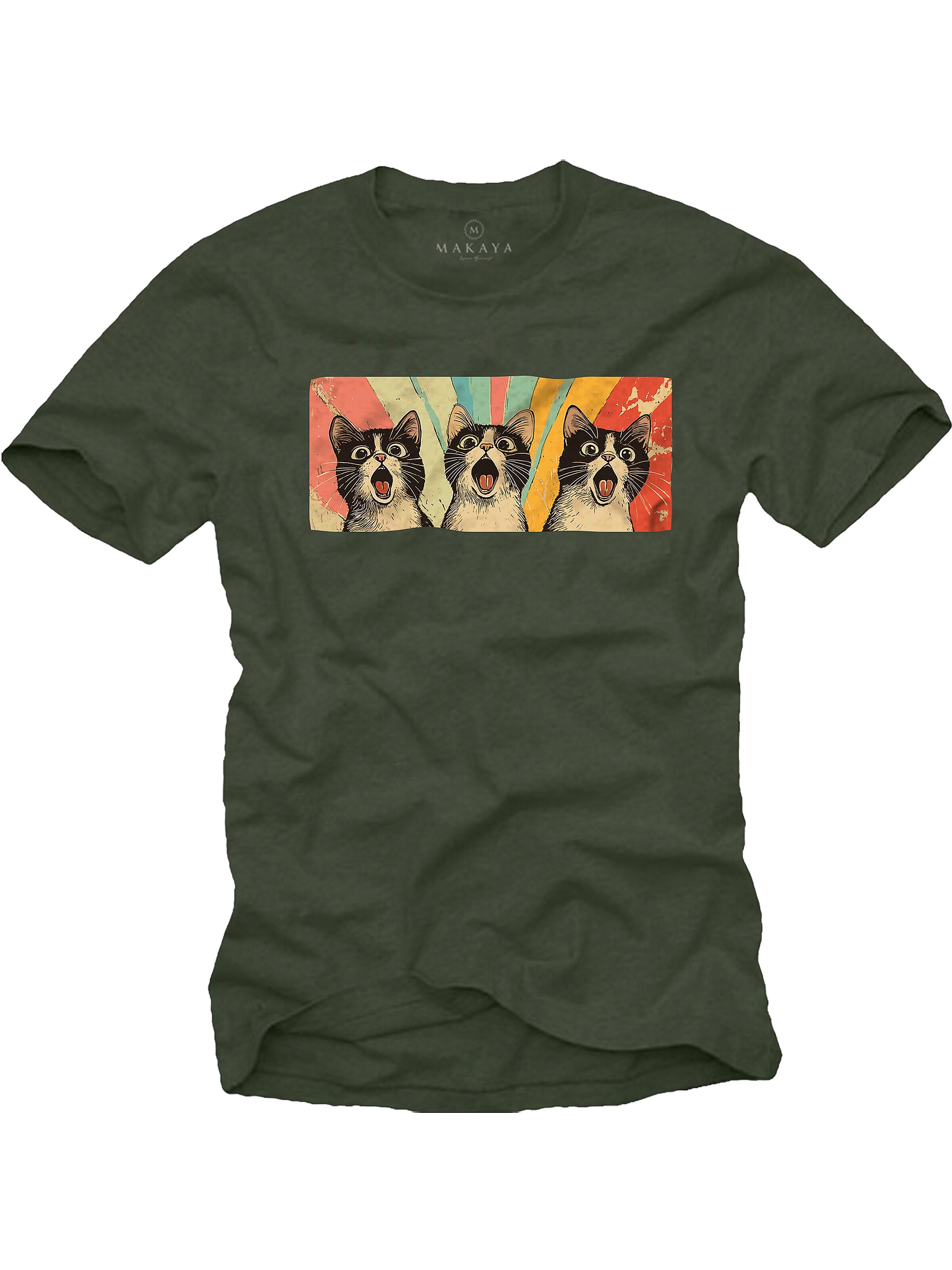 MAKAYA Shirt in Green: front