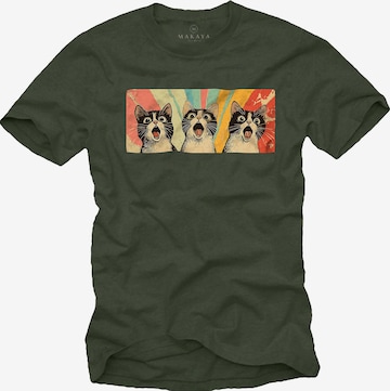 MAKAYA Shirt in Green: front