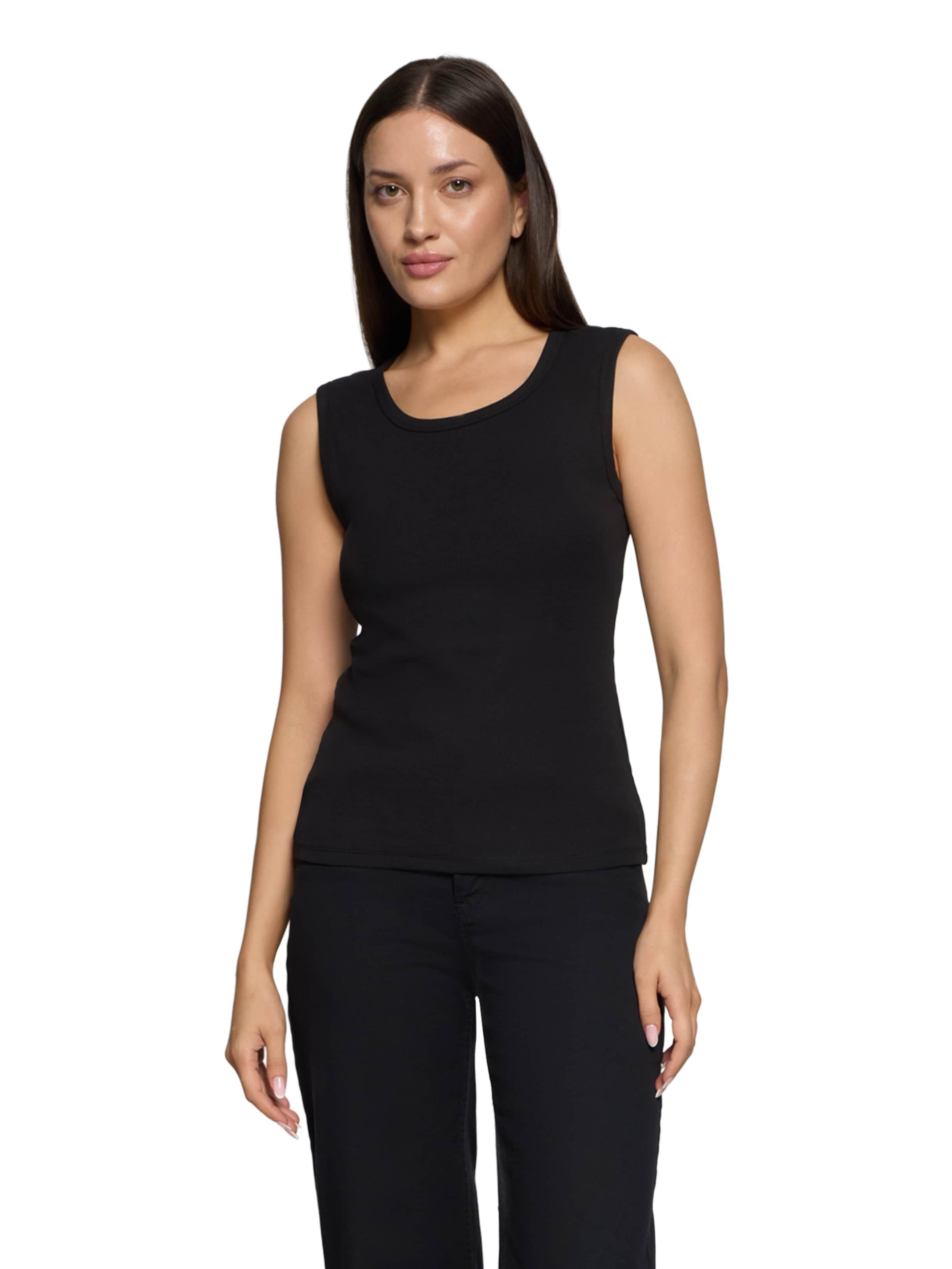 T-shirt Betty Barclay en noir : devant