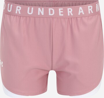 Pantaloni sportivi 'Play Up 3.0' di UNDER ARMOUR in rosa: frontale