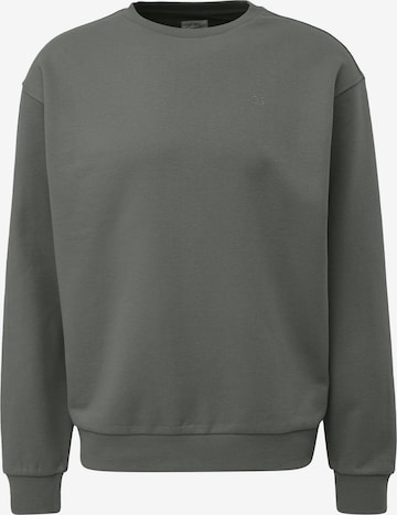 QS Sweatshirt in Grau: Vorderseite
