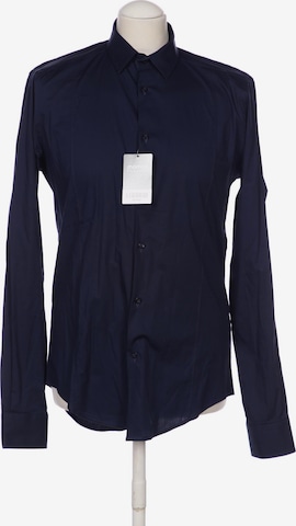Elias Rumelis Button Up Shirt in S in Blue: front