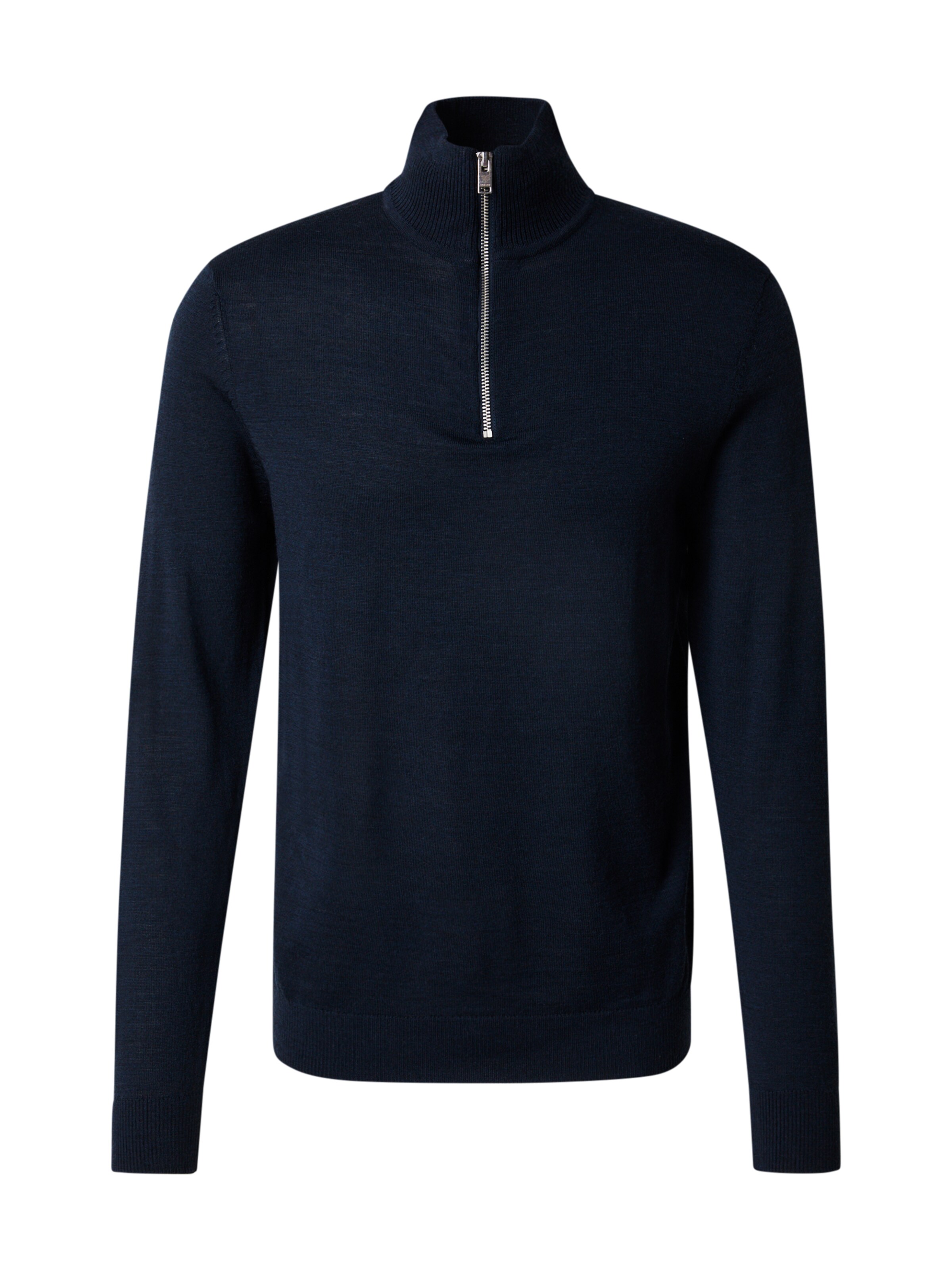 SELECTED Trui 'SLHTOWN' in Blauw: voorkant