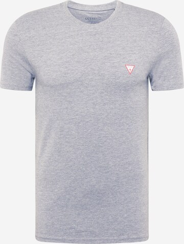 T-Shirt GUESS en gris : devant