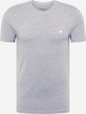 T-Shirt GUESS en gris : devant