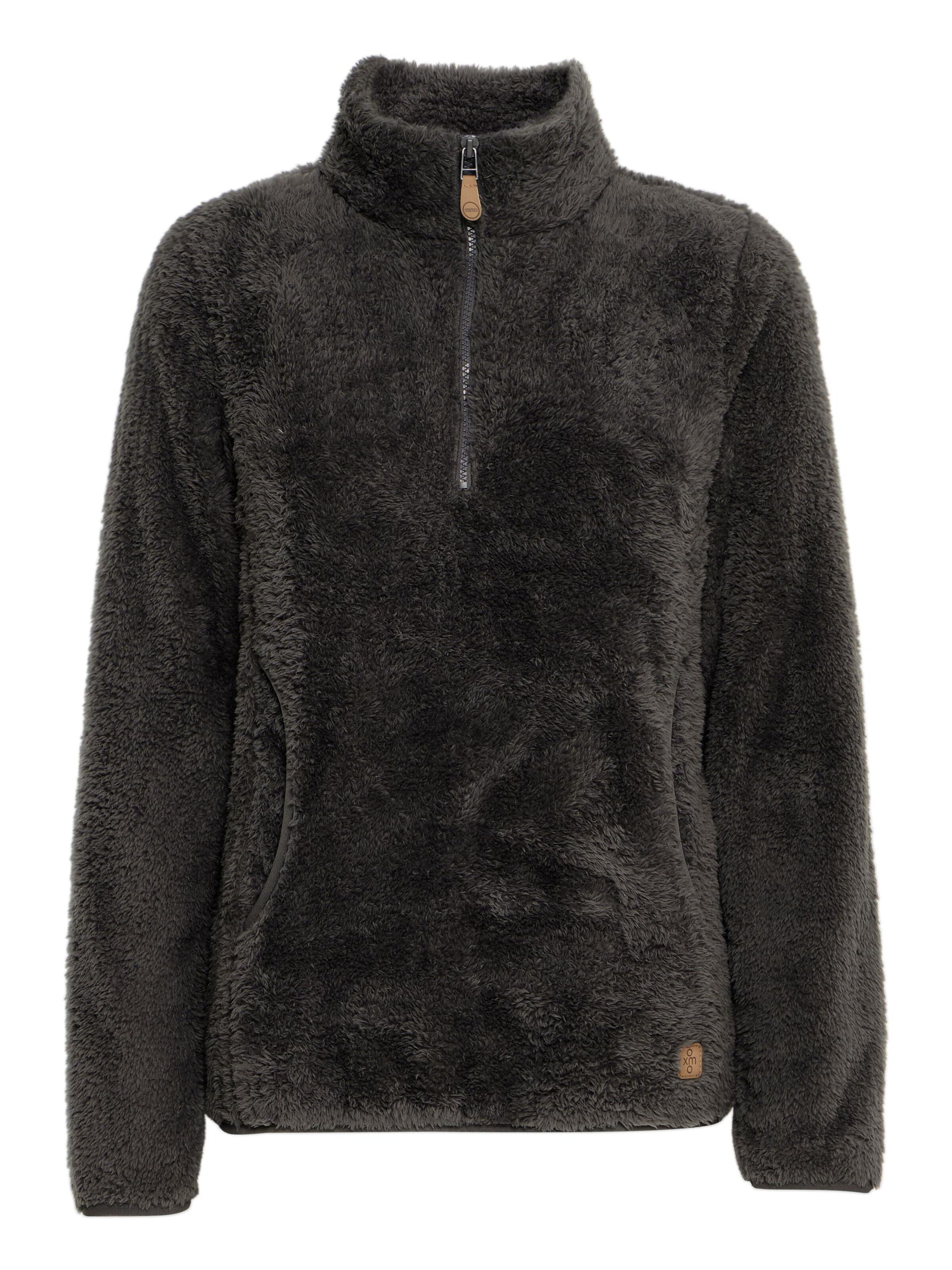 Oxmo Knit cardigan 'Telsonia' in Black: front