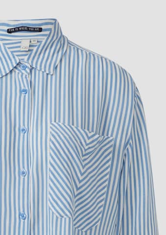 QS Blouse in Blauw