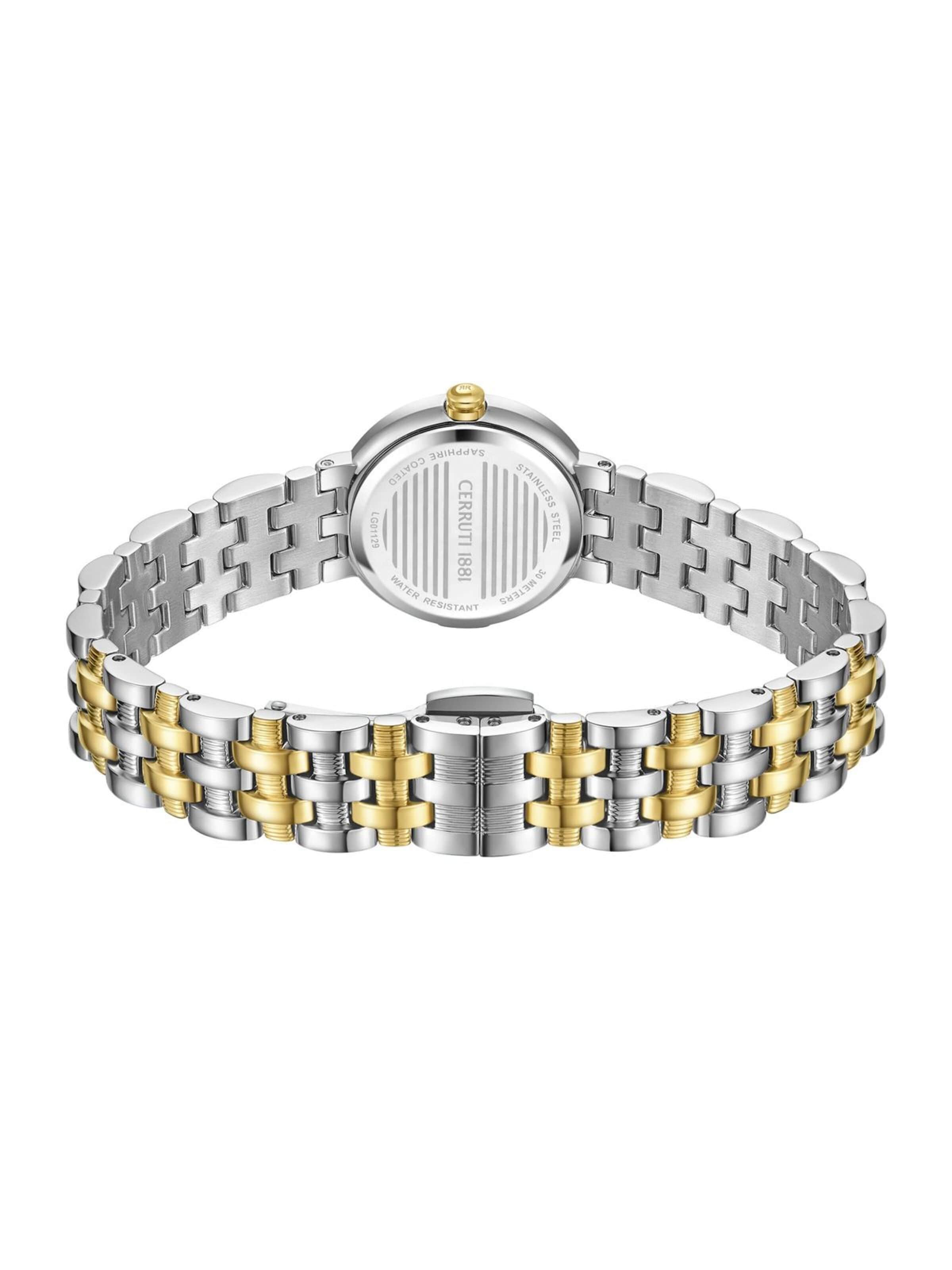 CERRUTI 1881 Analog watch 'Watch Lusia' in Silver