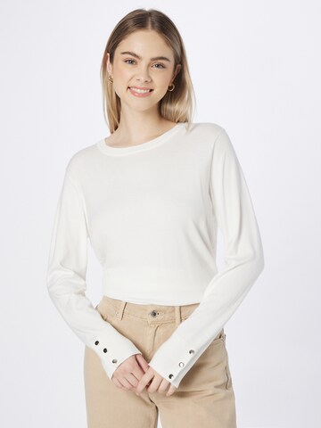Dorothy Perkins Sweater in White: front