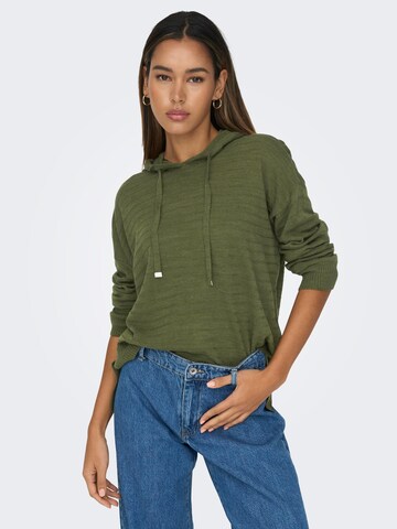 ONLY Pullover 'Cata' in Grün: Vorderseite