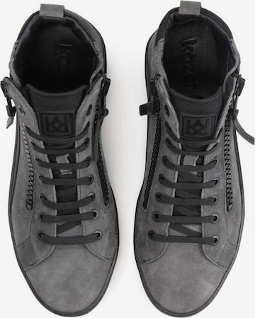 Kazar High-Top Sneakers in Grey