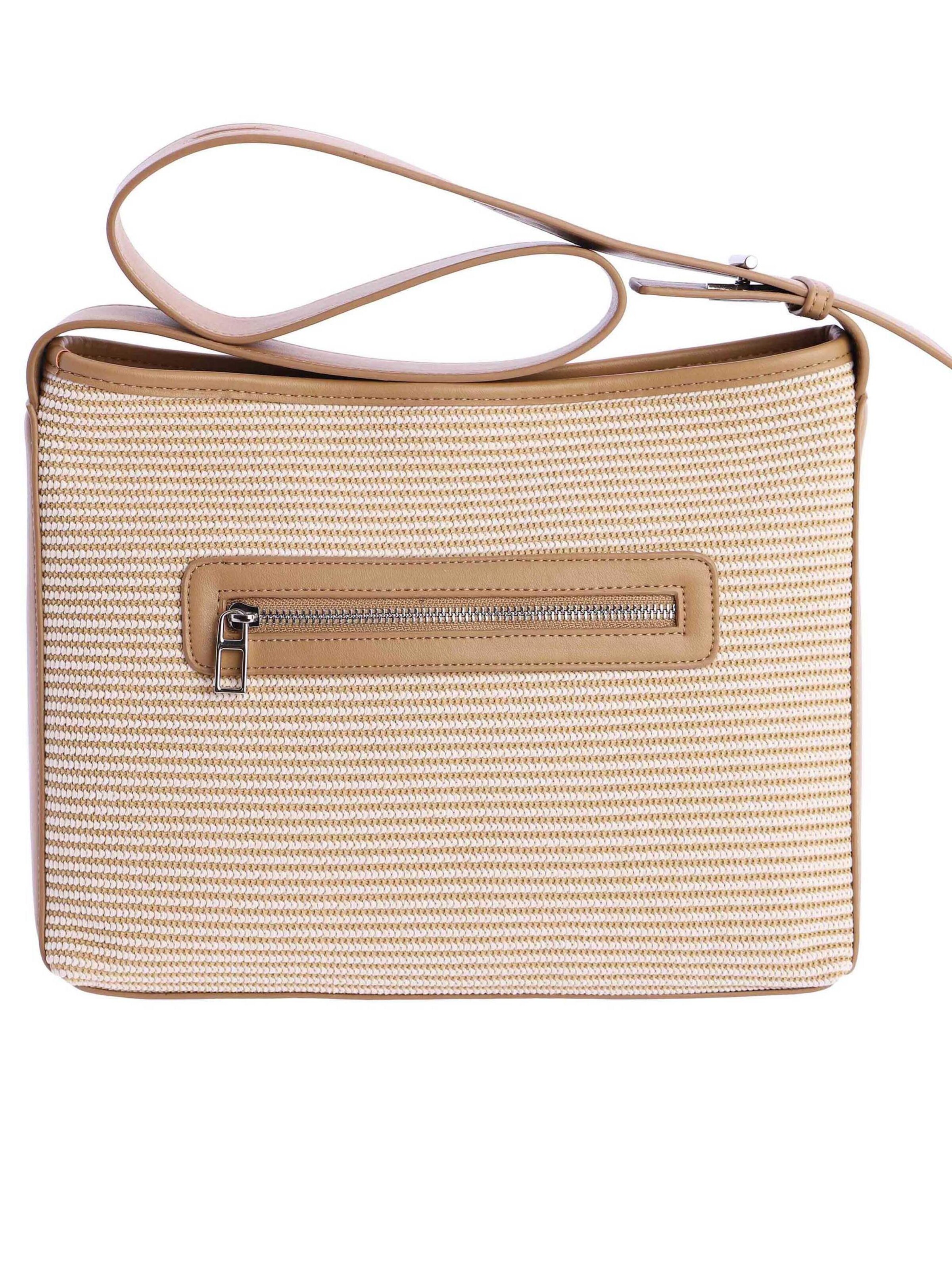 Don Algodon - Bolso de hombro 'Dorada' en beige