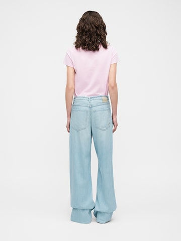 BOSS - Perna larga Calças de ganga em azul