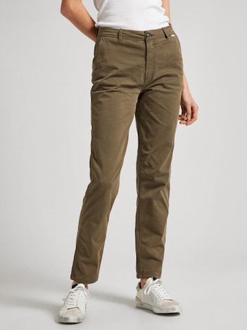 Pepe Jeans Regular Pants 'Tracy' in Green: front