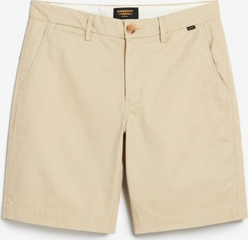 Superdry Chino Pants in Beige: front