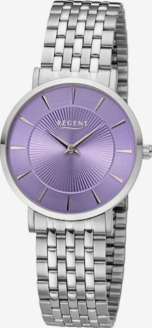 REGENT Analog Watch in Silver: front