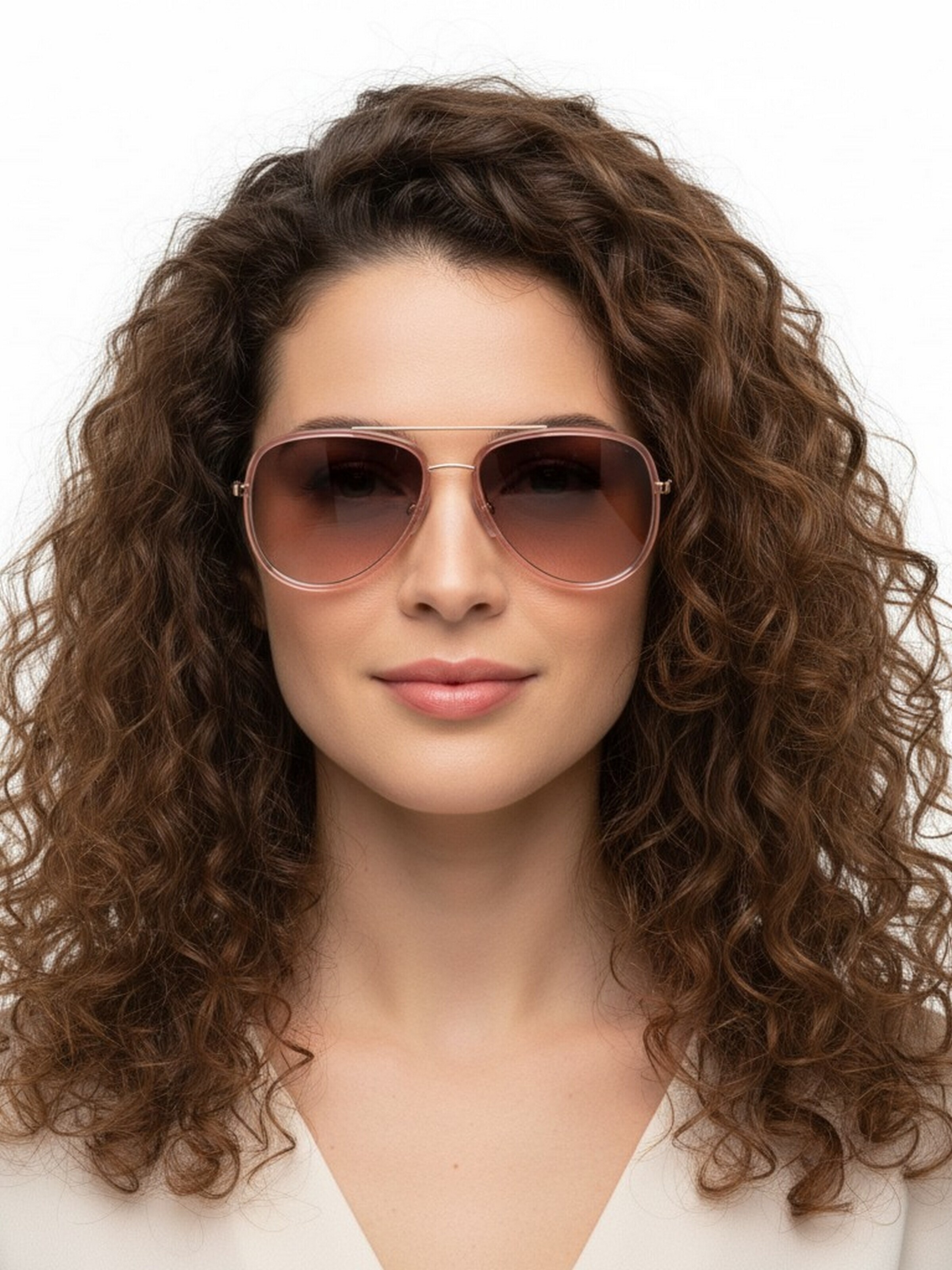 GUESS Sonnenbrille 'Sonnenbrille'‌ in Pink: Vorderseite