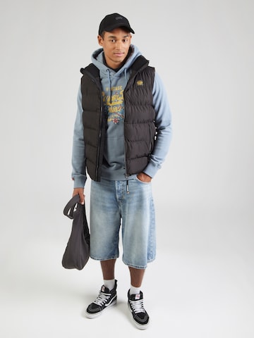 Superdry Brezrokavnik | črna barva